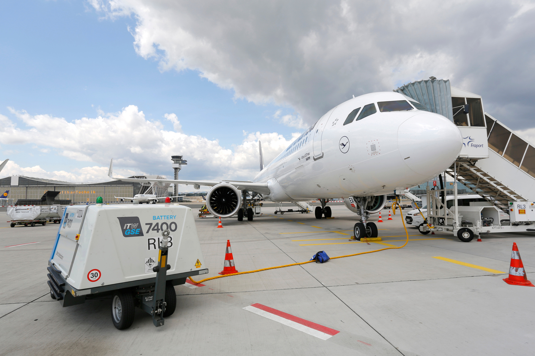 PM21 Bodenstrom © Fraport AG - Beispiel für ein mobiles GPU